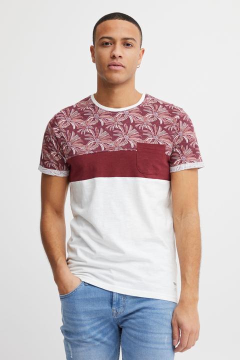 Immagine prodotto Solid Florian T-Shirt Con Disegno Maglietta A Manica Corta Da Uomo Con Girocollo In Cotone 100% (L)