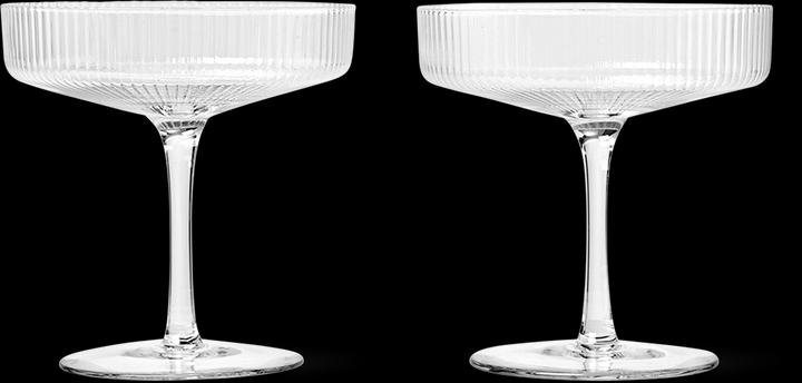 Produktbild Ferm Living Ripple (15 cl, 2 Gläser, Sektgläser)