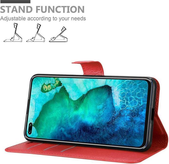 Produktbild Cadorabo Book mit Standfunktion Cover (Honor View 30 Pro)