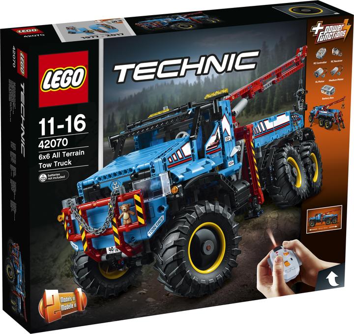 Image du produit LEGO La dépanneuse tout-terrain 6x6 (42070, LEGO Technic)