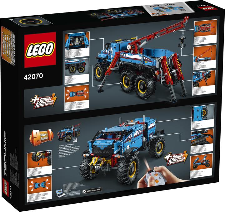 Image du produit LEGO La dépanneuse tout-terrain 6x6 (42070, LEGO Technic)