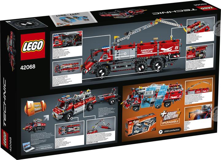 Produktbild LEGO Flughafen-Löschfahrzeug (42068, LEGO Technic)