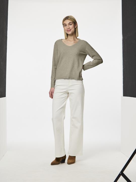 Image du produit Pieces Pcbree Ls V-Neck Knit Noos Bc (S)