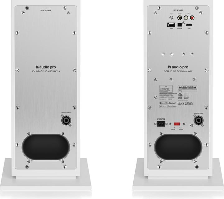 Produktbild Audio Pro Connected Speaker A48 White (Airplay 2, Bluetooth)