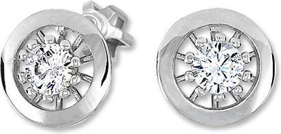 Produktbild Brilio Silver - Charming silver earrings with crystals 436 001 00530 04