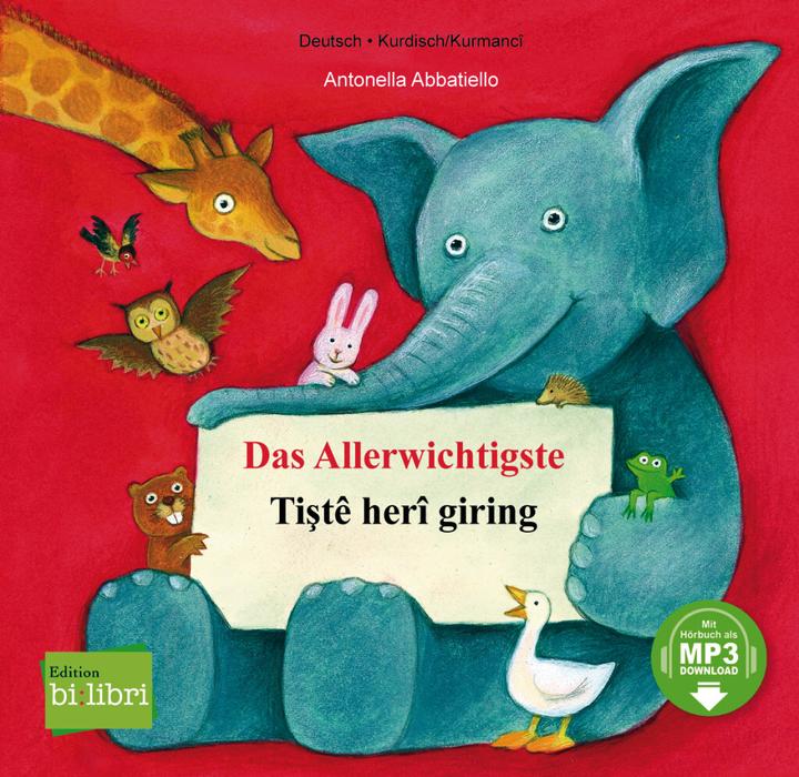 Produktbild Das Allerwichtigste (Deutsch, Kurdisch (Sorani), Antonella Abbatiello, 2022)