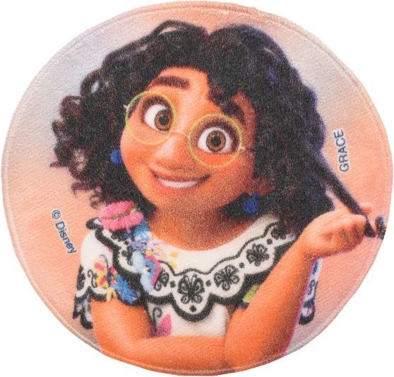 Actual product image Disney Mirabel round towel with magical house (15 x 15 cm)