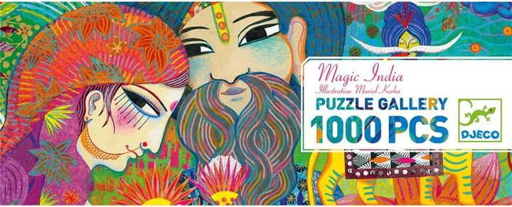 Image du produit Djeco Puzzle Gallery Magic India, 1000 pièces (1000 pièces)