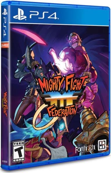 Actual product image Limited Run Mighty Fight Federation (Import) (PS4)