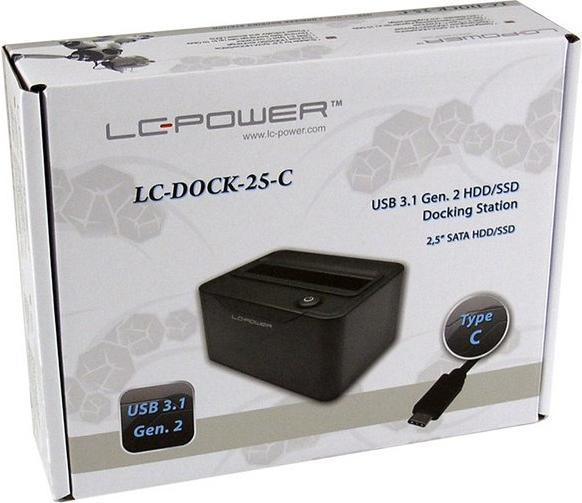 Produktbild LC-Power LC-DOCK-25-C, SATA HDD Dock. (SATA)
