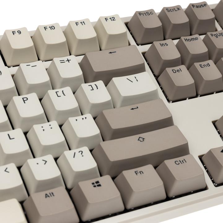 Actual product image Ducky Origin Vintage Gaming Keyboard, Cherry MX-Speed-Silver (US) (US, Cable)