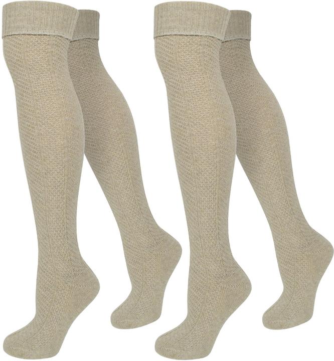 Image du produit Normani 2 paires de surbottes en laine avec motif torsadé (lot de 2, 39 - 42)
