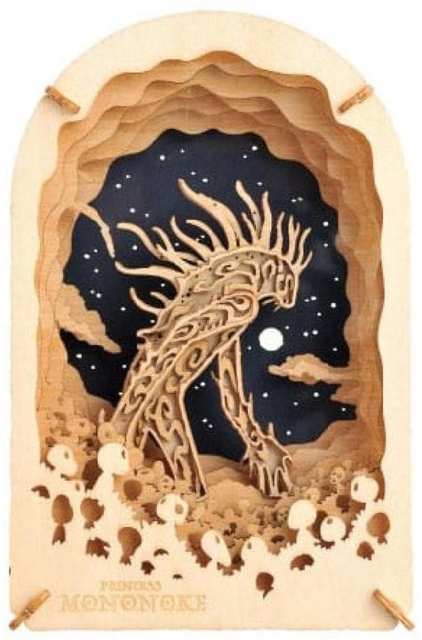 Produktbild GHIBLI - Princesse Mononoke Daidarabochi - Théâtre de papier 8x10x4cm