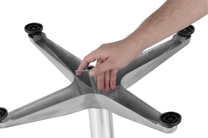 Immagine prodotto Maxxmee Tavolo da bar (Ø 60 x 115 cm)