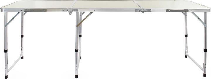 Immagine prodotto Wiltec Tavolo pieghevole da campeggio Toboli 180x60x70cm tavolo pieghevole da campeggio regolabile in