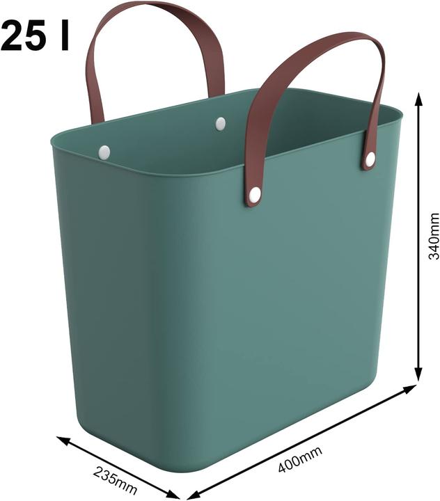 Produktbild Rotho 2er-Set Einkaufskorb, Grün