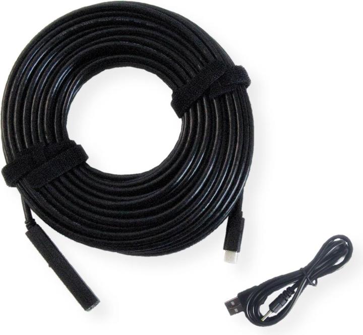 Produktbild Value USB 2.0 Verlängerung, aktiv, mit Repeater, A-C, schwarz, 20,0 m (20 m, USB 2.0)
