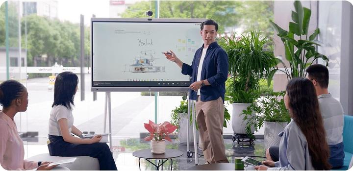 Actual product image Yealink MeetingBoard 86 (3840 x 2160 Pixels, 86")