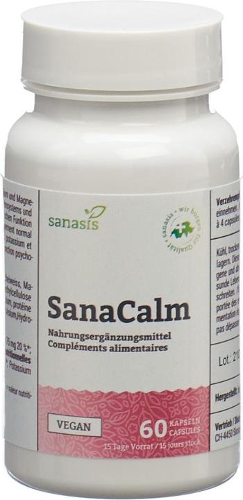 Sanasis SanaCalm Kapsel (60 Stück, Kapseln, 60 g)