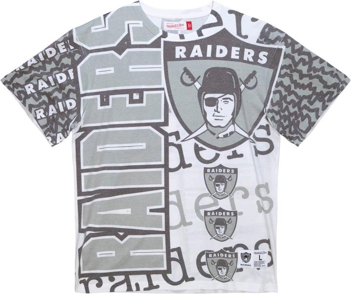 Mitchell & Ness Shirt - JUMBOTRON Oakland Raiders - S (S)