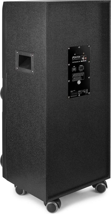 Image du produit Fenton Machine de karaoké Loudspeaker LIVE2104 noire (Actif, 1x 400 W)