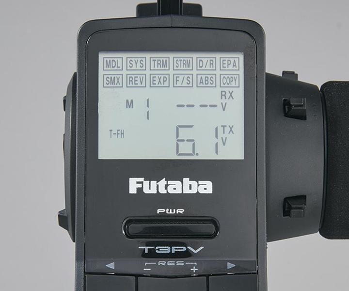 Actual product image Futaba T3PV T-FHSS with R304SB