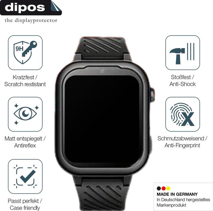 Produktbild Dipos Anti-Shock Displayschutz Matt 9H