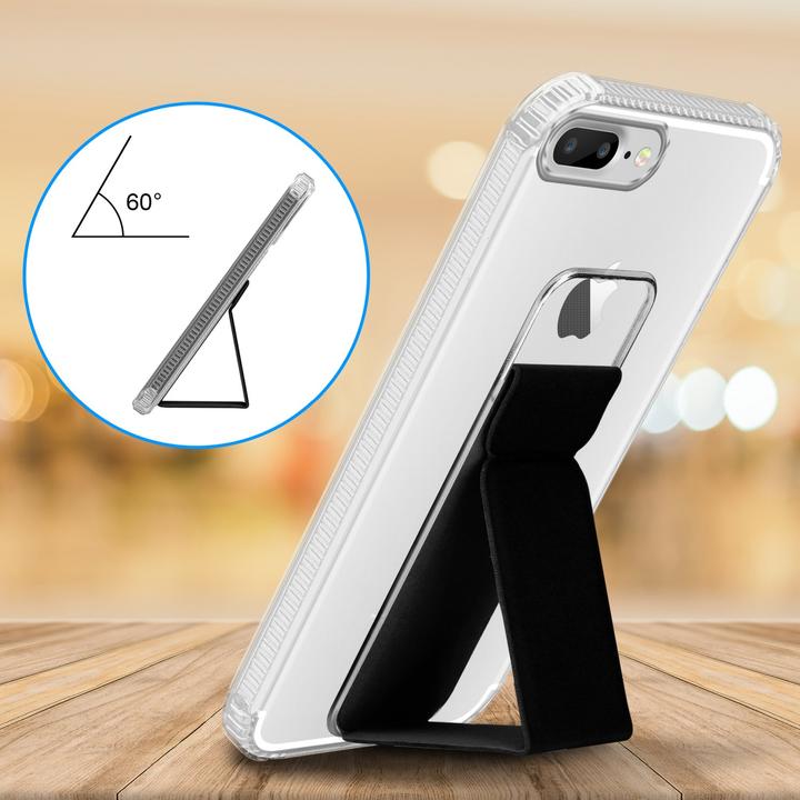 Actual product image Cadorabo Case for Apple iPhone 7 PLUS / 7S PLUS / 8 PLUS in TPU with holder LM167 Style (Apple iPhone 7 Plus, Apple iPhone 7s Plus)