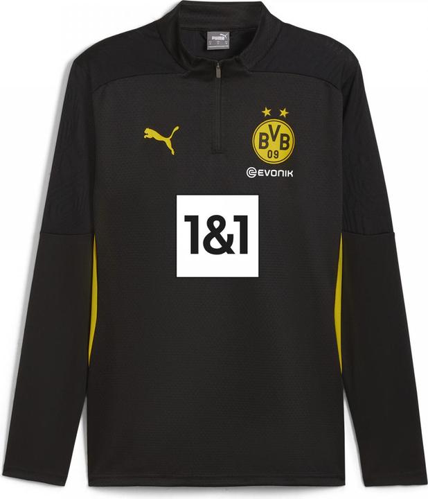 Actual product image Puma BVB Training 1/4 Zip Top with Sponsor (M)