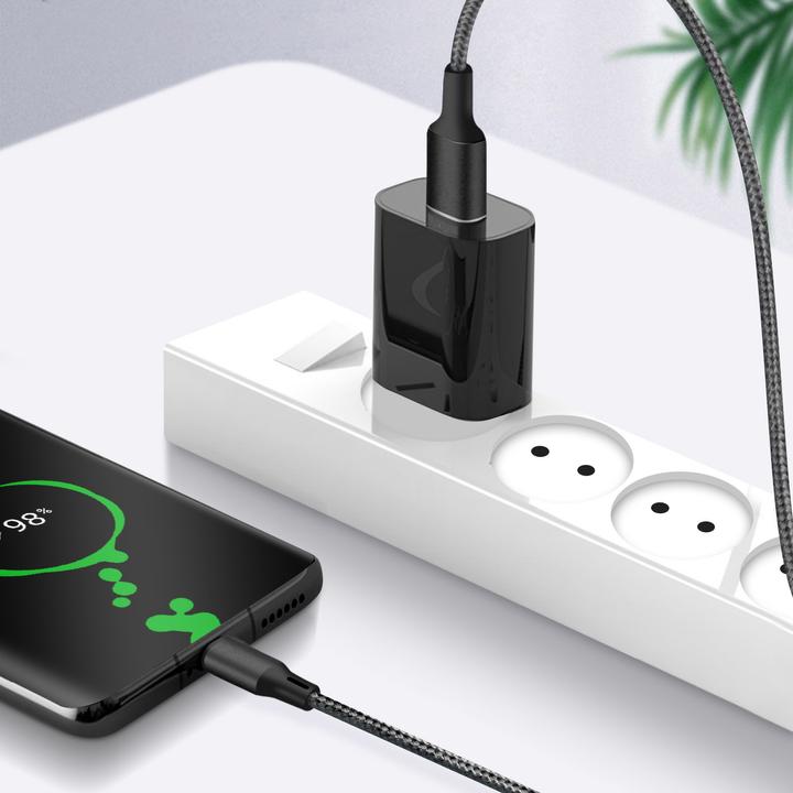 Produktbild Forever USB-A – USB-C, Lightning, USB Micro B (1.20 m, USB 3.2 Gen 2)