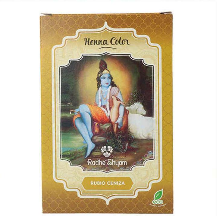 Actual product image Radhe Shyam Henna Rubio Ceniza Polvo Radhe 100g (Ash Blonde)