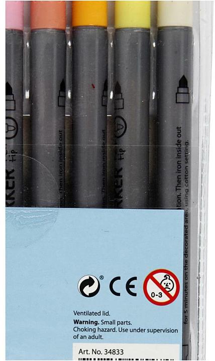 Produktbild Creativ Company Textilmarker (Mehrfarbig, 3.60 mm, 20 x)