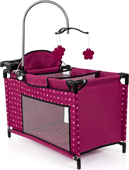 Image du produit Bayer Lit multifonctionnel pour poupées jusqu'à 46 cm (62667AA)