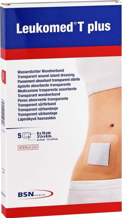 Image du produit BSN T plus transparenter Wundverband 8x15cm mit Wundauflage (5 x)