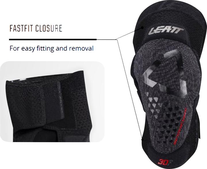 Immagine prodotto Leatt Ginocchiera 3DF 5.0 Evo FastFit V25 (XL, Ginocchiera)