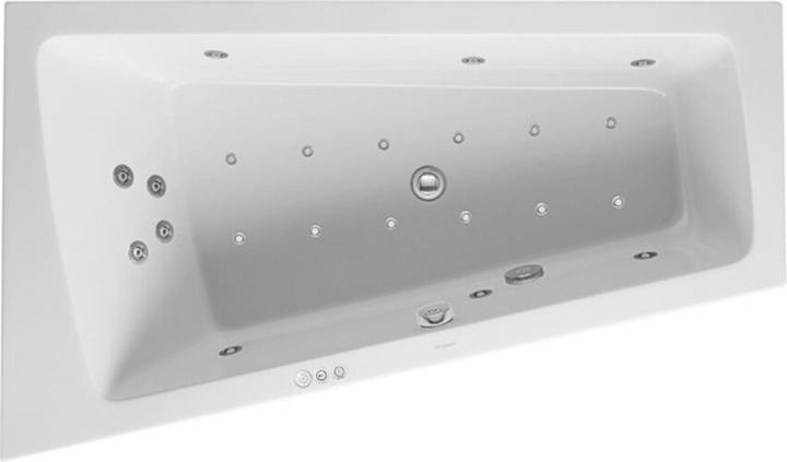 Produktbild Duravit Whirlwanne PAIOVA 180 l 1700x1000mm we 1 RS li Combi-Syst (1 Pers.)