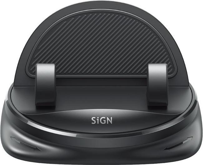 SIGN 360° Rotatable Mobile Holder for instrument board - Black