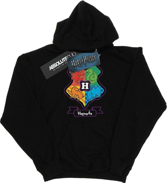 Actual product image Girls Hogwarts Junior Crest Hoodie (128)