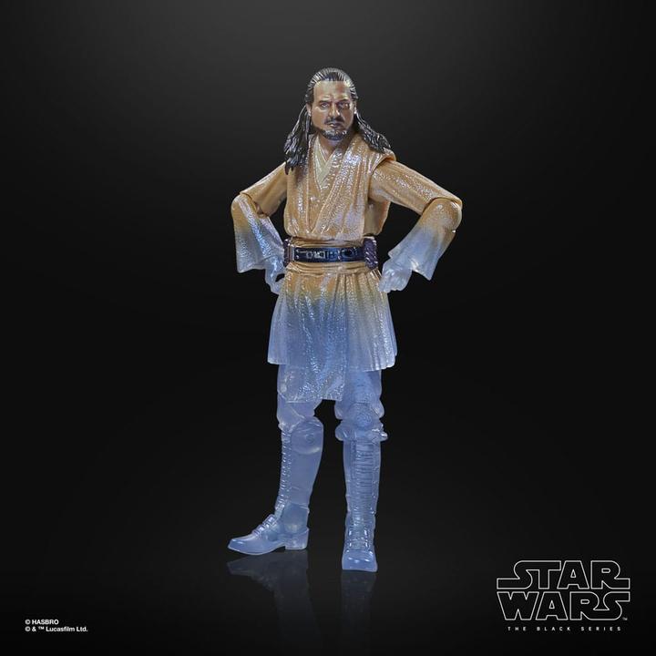 Image du produit Hasbro STAR WARS - Qui-Gon Jinn (Esprit de la Force) - Fig. Black Series 15cm