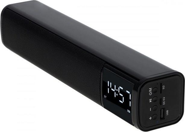 Immagine prodotto Adler AD 1191 Altoparlante per orologio, nero (15 h, Batteria ricaricabile, Porta USB)