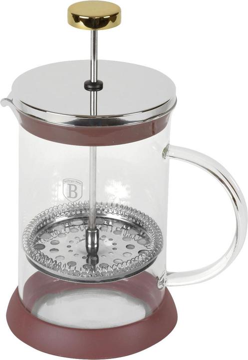 Image du produit BerlingerHaus Presse française design pour café et thé, 800ml, bordeaux (0.80 l)