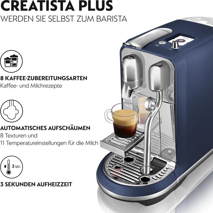 Produktbild Sage Nespresso Creatista Plus (NESPRESSO Original, CH-Stecker)