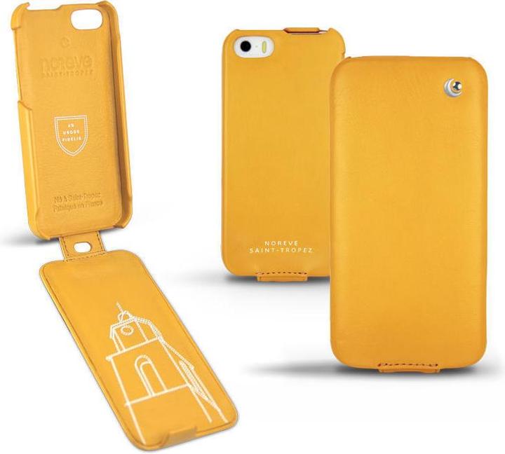 Productafbeelding Noreve Lederen omslag verticaal (Apple iPhone 5s)