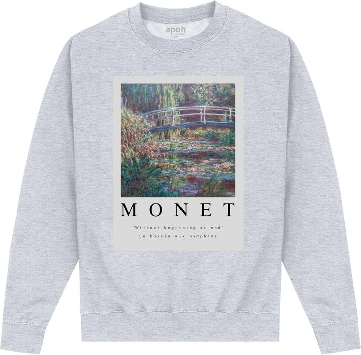 Actual product image Apoh Unisex Adult Without Monet Sweatshirt (S)