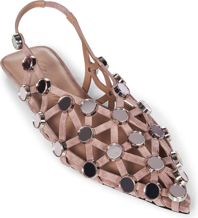 Actual product image The Attico Flat Shoes Beige (36)