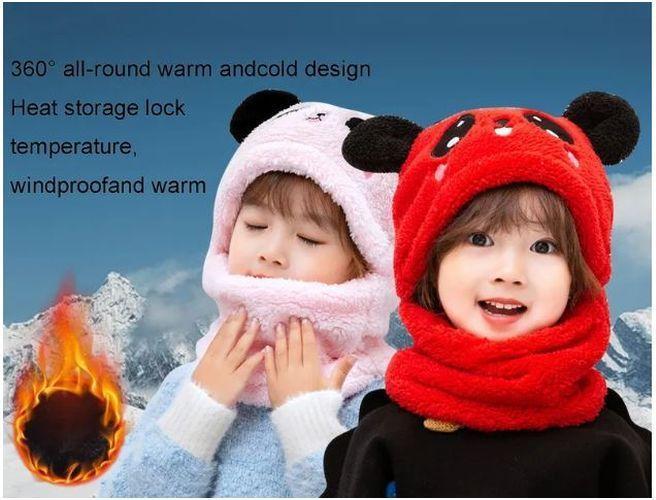 Produktbild MU Style Panda Series Kinder Cartoon Winter Mütze (One Size)
