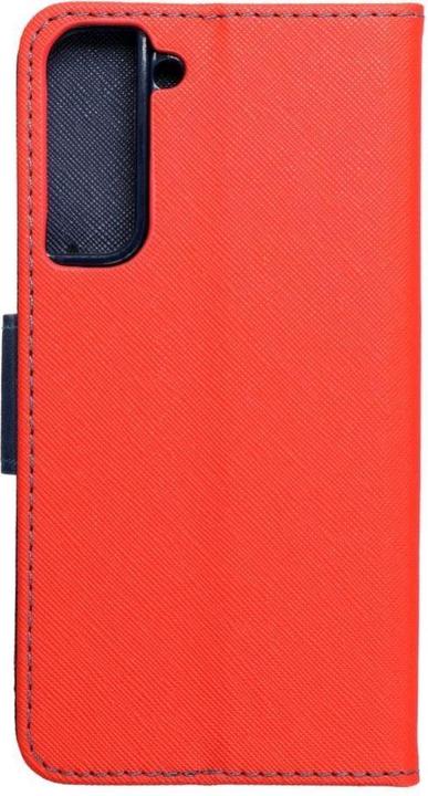 Actual product image Fancy Book Book case OEM for SAMSUNG S22 Plus red / navy (Samsung Galaxy S22+)