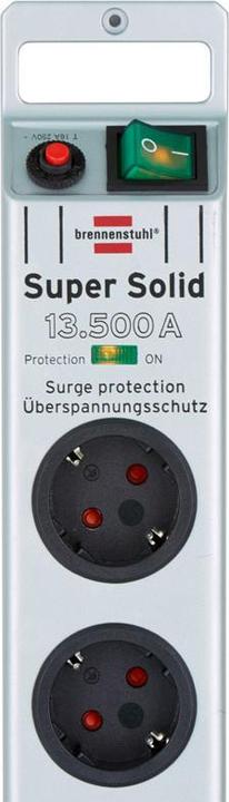 Actual product image Brennenstuhl Super Solid (8 x, CEE 7/3, 2.50 m)