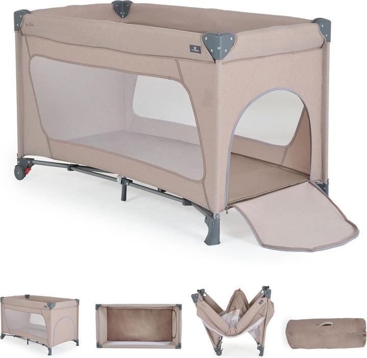 Actual product image Cangaroo Travelling playpen One Touch wheels