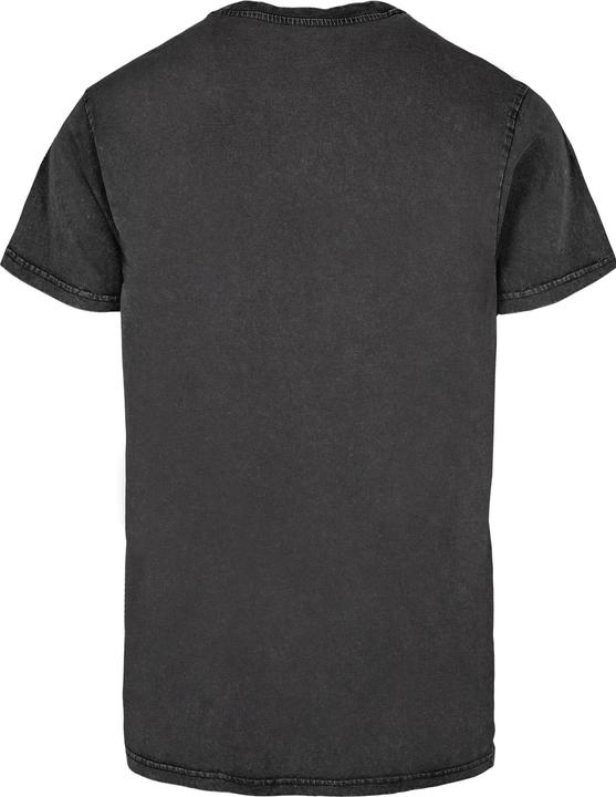 Actual product image Merchcode Deep Purple Dragon Acid Wash Tee - 182591 (L)